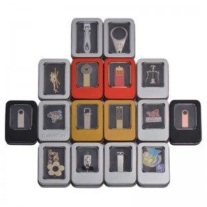 China cu ridicata grad de alimentare mici dreptunghiulare cadou cutii USB flash disc cutie în stoc (87mm * 60mm * 18mm)