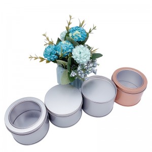 Candy Tin Box, ceai de desert ceas de fier ambalaj cu cutie de fier (85mm * 60mm)